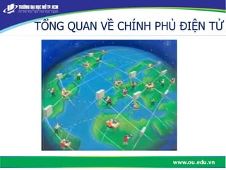 TỔNG QUAN VỀ CHÍNH PHỦ ĐIỆN TỬ
 