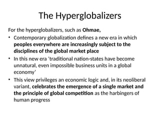 GLOBALIZATIONTCWREVIEWER COLLEGE LEVEL ENTRY | PPTX