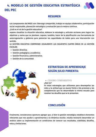 EL PAPEL DE LA GESTIÓN EDUCATIVA EN LA MEJORA DE LA CALIDAD DE LA ...