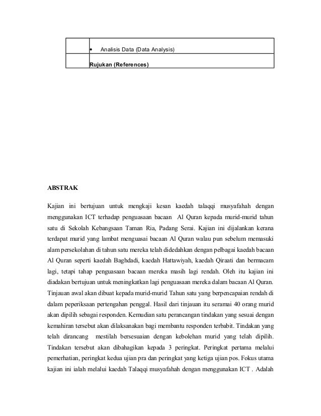 Contoh Soalan Research Methodology - Contoh Kia