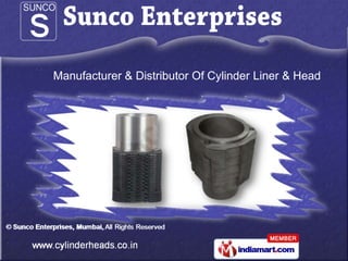 Manufacturer & Distributor Of Cylinder Liner & Head
 