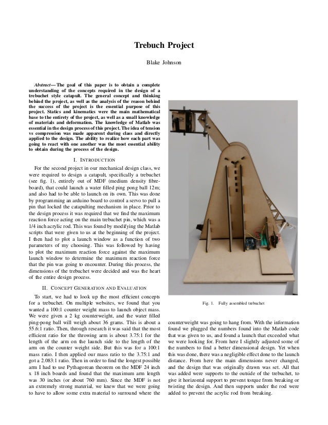 How do trebuchets work picture