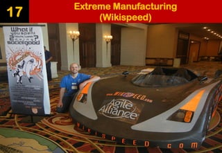 Extreme Manufacturing (Wikispeed) 
17  
