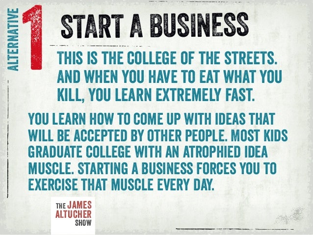 alternatives to college