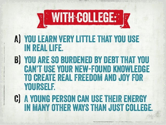 college alternatives