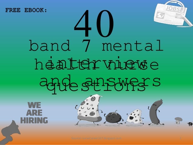 40 Band 7 Mental Health Nurse Interview Questions And Answers Pdf