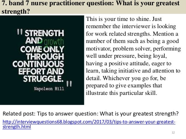 40 band 7 nurse practitioner interview questions and nurse practitioner interview questions and answers
