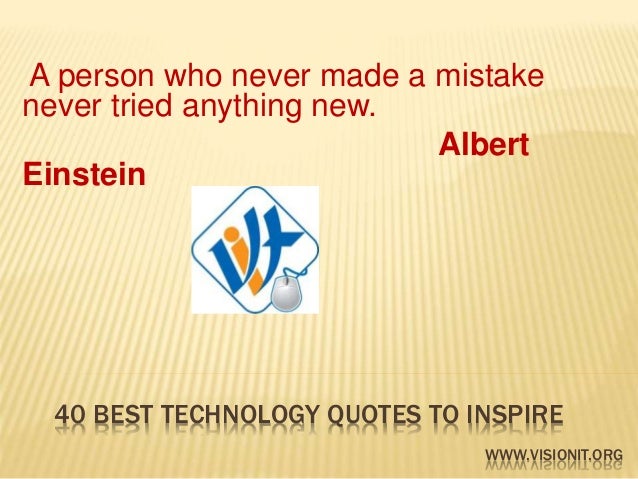 40 best technology quotes to inspire