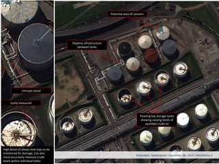 Rotterdam Oil Refinery WorldView-3 40 cm Report