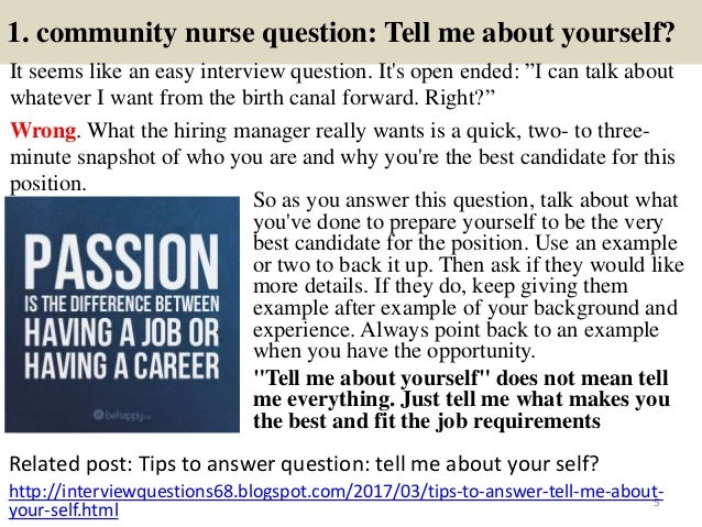 40 community nurse interview questions and answers pdf