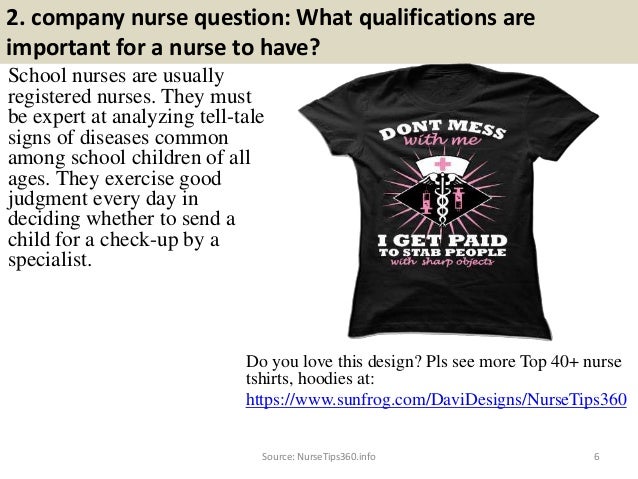 school nurse interview