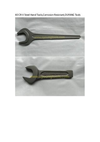 40 CR-V Steel Hand Tools,Corrosion Resistant,OUYANG Tools
 
