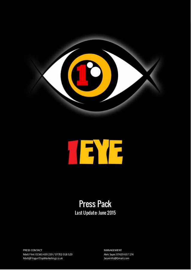 1EYE Press Pack