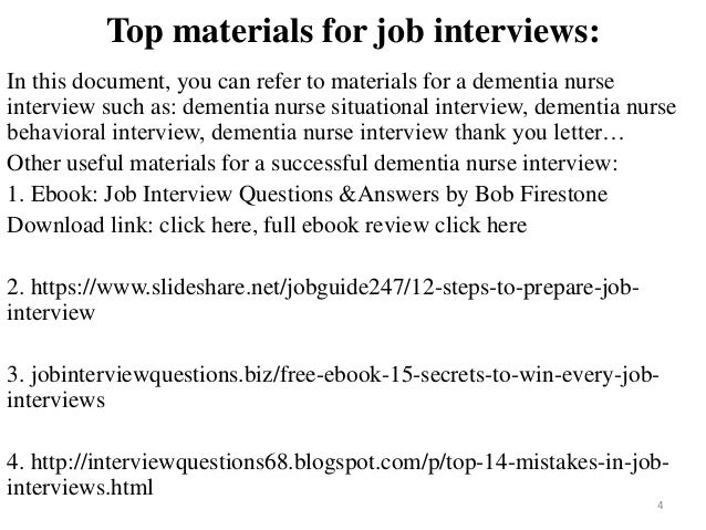 situational nursing interview questions