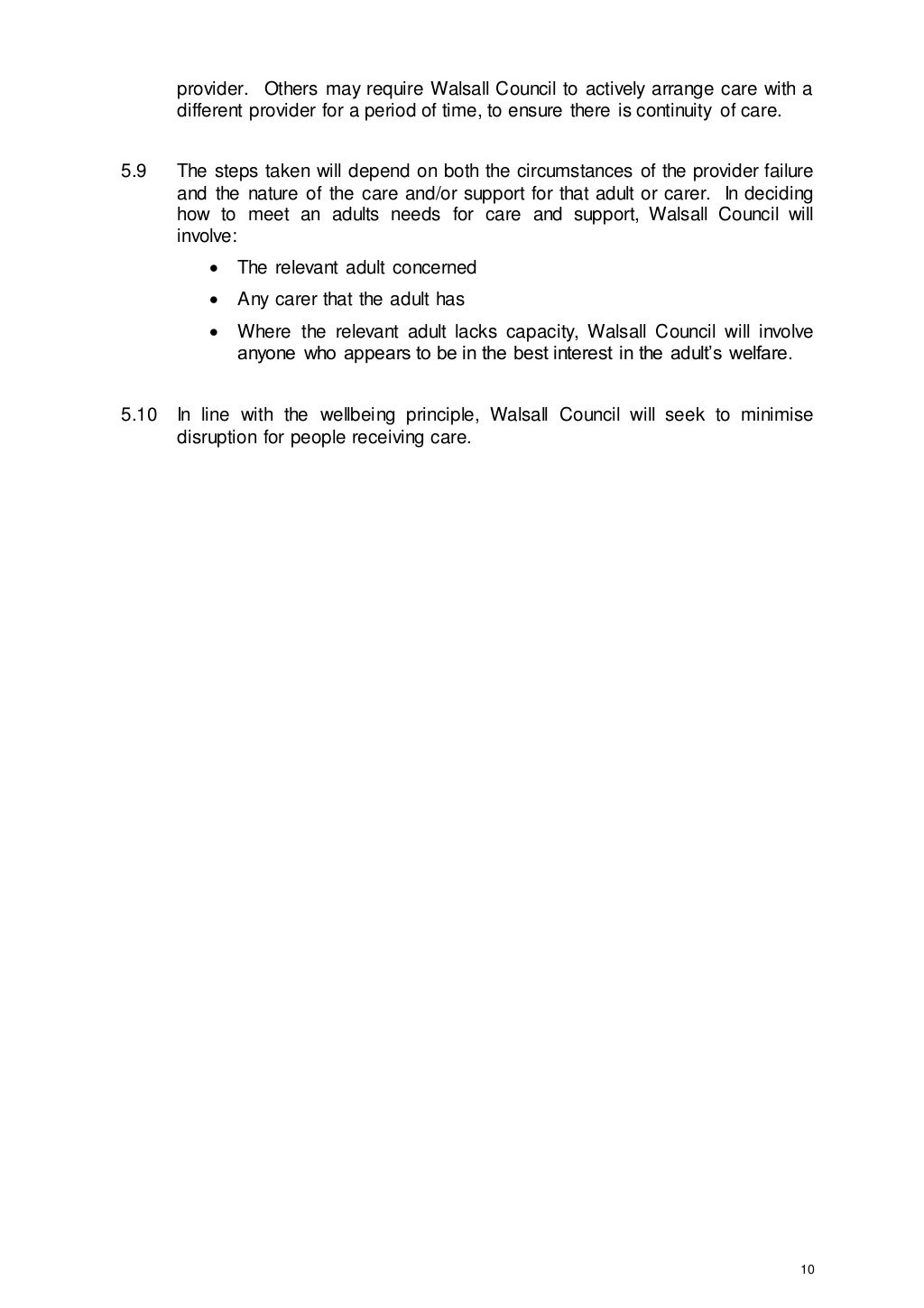 Care Home Closure Guidance 2016 Version 2 1st July 2016