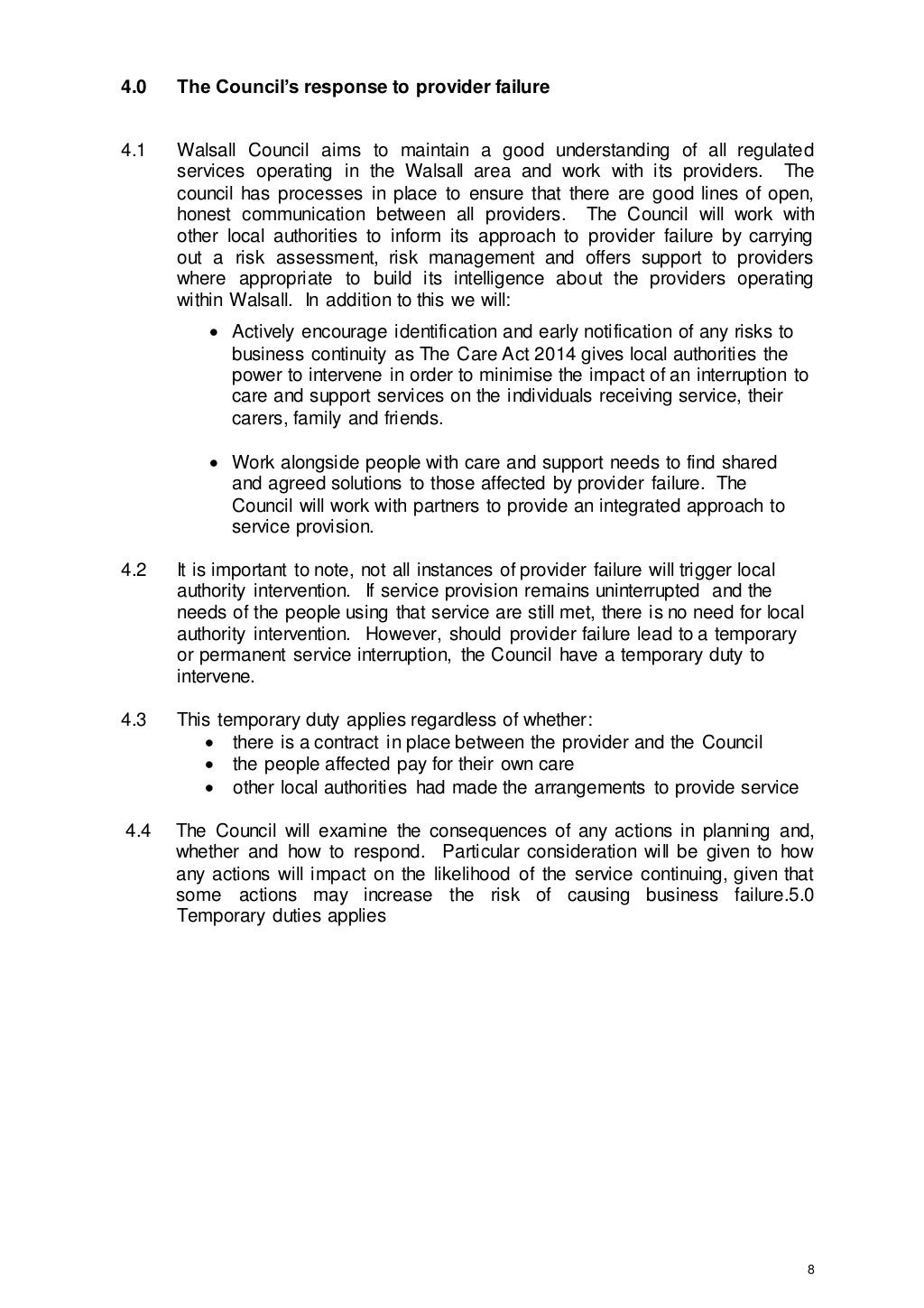 Care Home Closure Guidance 2016 Version 2 1st July 2016