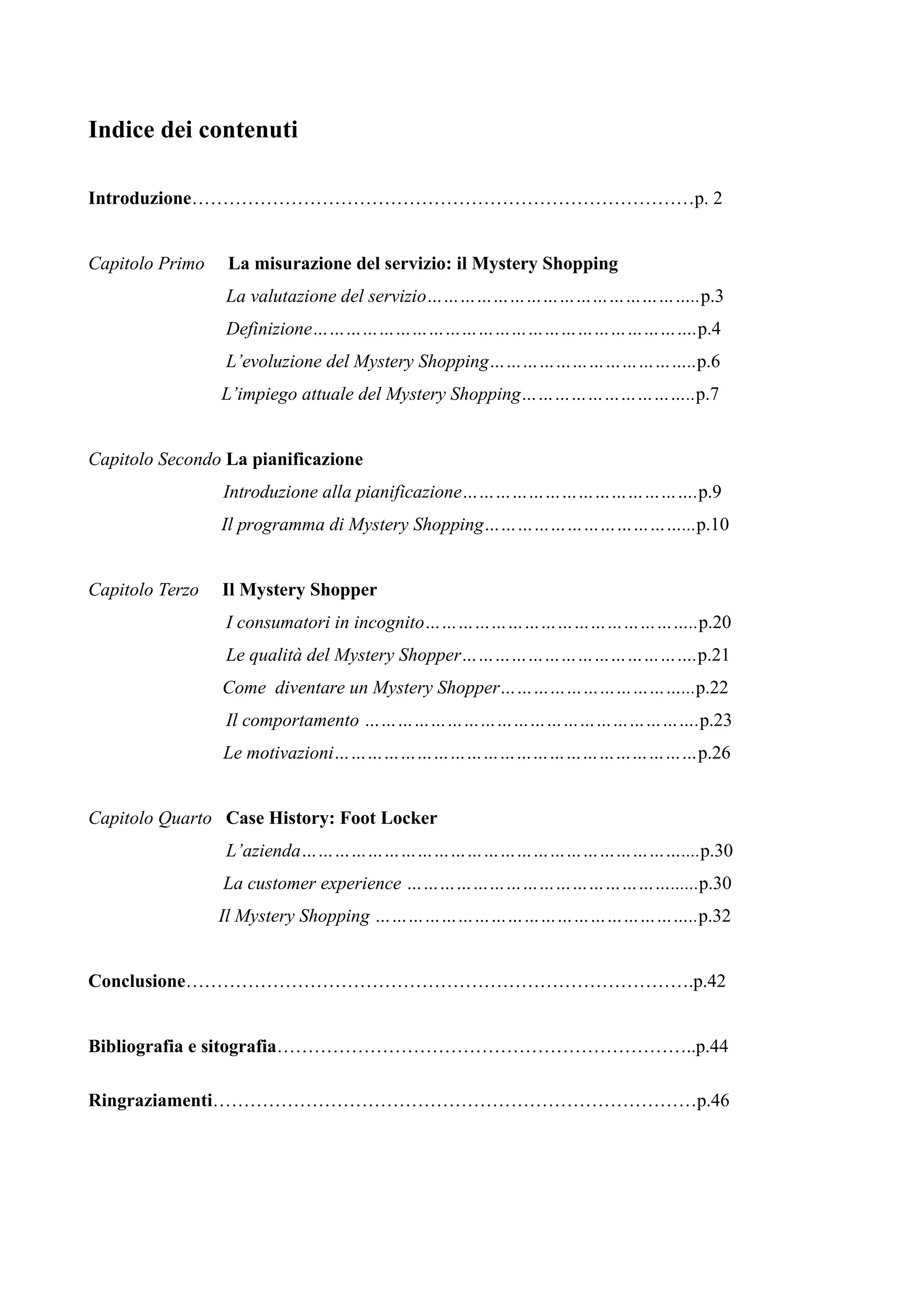 esempi di tesi di laurea