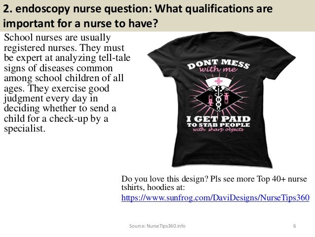 endoscopy nurse