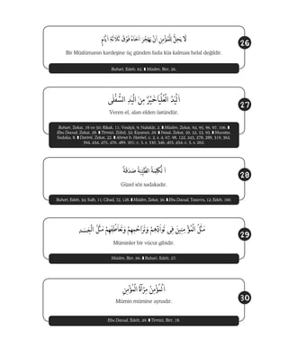 40 Hadis Arabic Turkish