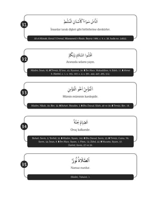 40 Hadis Arabic Turkish