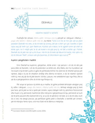 40 hadithe rreth besimit | PDF