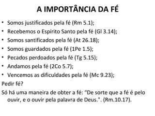 12.7,8,10 As provações tem a ver com a disciplina de Deus,
por ex. ao sermos tentados pelo pecado, Deus pode, para
participarmos da sua santidade, permitir que
experimentemos as consequências deste pecado.
12.11 O pecado turva a percepção do mundo.
Ao enfrentarmos dificuldades pelo fato de sermos cristãos
achamos que, ou estamos no caminho errado ou sendo
castigados por Deus.
 