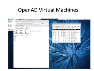 OpenAD Virtual Machines 