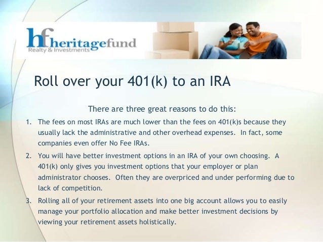 401k rollovers