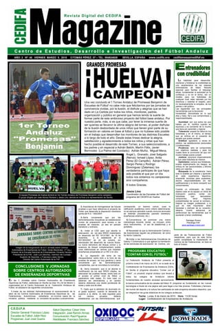 AÑO: 2 Nº: 40 VIERNES MARZO 5, 2010                          C/TOMÁS PÉREZ, 57 – TEL: 954924928                         SE...