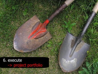 6. execute -> project portfolio 