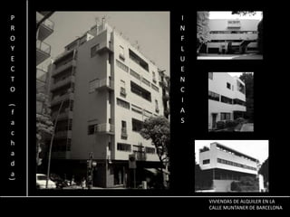 Un año antes de titularse como arquitecto, Le Corbusier visita España para impartir conferencias.