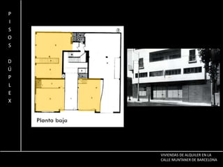 Sert realizó por primera vez en España edificios de carácter  racionalista		-Dispensario Antituberculoso y el Edificio de Viviendas en la calle Muntaner, ambos en 			  Barcelona.Junto con otros arquitectos, Sert fundó el GATCPAC, "Grupd'Arquitectes i TècnicsCatalanspelProgrés de l'ArquitecturaContemporànea", para promocionar el estilo racionalista  en la arquitectura