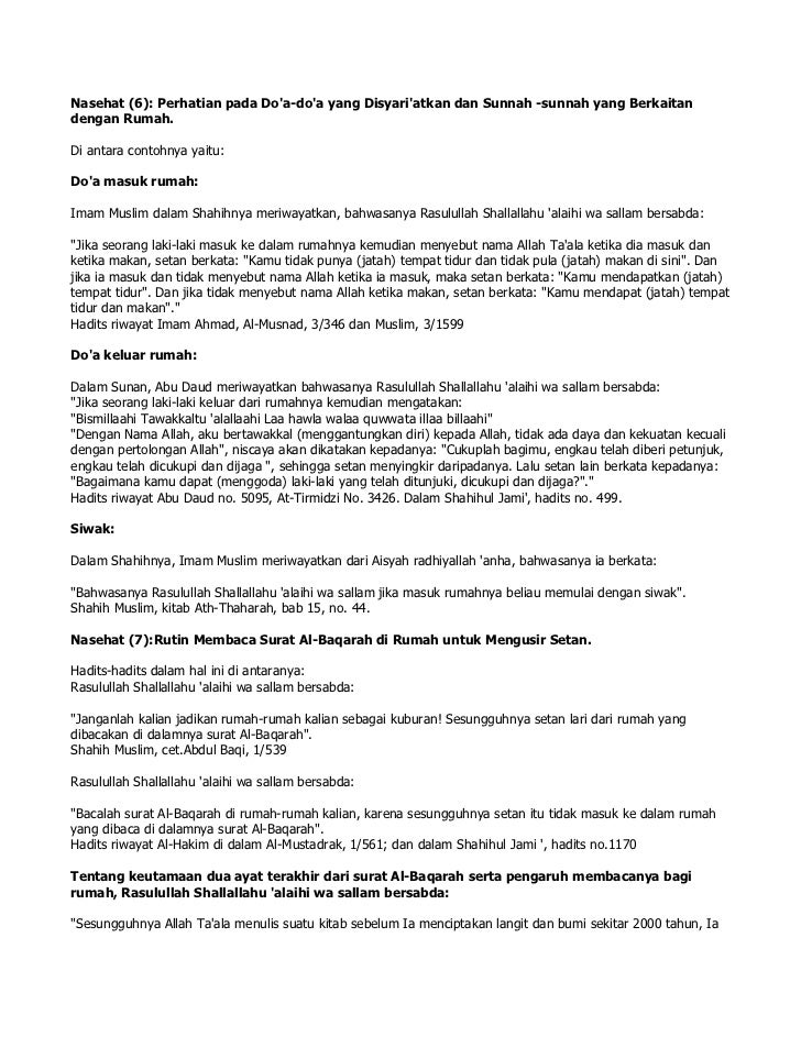 40 nasehat perkawinan