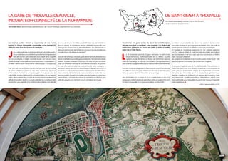 26 < FORUM NORMANDIE CONNECTÉE 2019 27 < FORUM NORMANDIE CONNECTÉE 2019
Transformer une gare en lieu de vie et de mobilités dyna-
miques pour tout un territoire, c’est possible ! La Station de
Saint-Omer présente au Forum est prête à aider sa petite
sœur de la Côte Feurie.
L
e 15 novembre prochain, la gare ferroviaire de Saint-Omer
(Hauts-de-France), métamorphosée en La Station, rouvrira
après 8 ans de fermeture. La Station de Saint-Omer espace
mixte de coworking, de Fab-Lab, d’incubateur d’entreprises retrou-
veraaussisesvoyageursattirésparunespaceintermodalréinventé.
Touscesnouveauxusagesserontdisponiblessurunesurfacedeprès
de 3 000 m2
dans une gare entièrement rénovée et réaménagée,
dans un espace dédié à l’innovation et au partage.
Lieu de transition où on passe et où on s’arrête, entre la ville et la
campagne, entre industrie et agriculture, entre un passé riche dont
on peut s’enorgueillir et un avenir prometteur qu’il faut bâtir.
Par David Lacombled, président de la Villa Numeris
et de La Station de Saint-Omer
La Station a pour ambition de devenir un carrefour de rencontres
pour faire émerger et accompagner les talents, avec des outils de
pointe dans le cadre d’une réflexion commune et partagée.
En matière de numérique, personne n’a “La” solution, personne
n’a “La” science infuse et c’est bien des rencontres que naîtront
les bonnes idées. C’est pour cela que nous construisons La Station
avec ceux qui l’utiliseront :
les usagers, les entreprises et les Pouvoirs publics. Notre travail : faire
que le projet soit à la hauteur de ce bâtiment magistral.
Autre gare magistrale celle de Trouville-Deauville. Faire participer la
Station de Saint-Omer à la réflexion ouverte sur la reconversion de
cette gare par le laboratoire d’idées de la Normandie connectée
démontre que l’innovation se vit en réseau. Gare géothermique,
Tiers lieu, carrefour de la French Lab, espace de coworking, carre-
four intermodal, navette automatique, téléphérique, autant d’op-
tions pertinentes pour lesquelles nous sommes heureux d’apporter
notre expérience. l
https://www.la-station.co/fr/
DE SAINT-OMER À TROUVILLE
Les services publics doivent se rapprocher de nos conci-
toyens. Le Forum Nomandie connectée nous permet d’y
réfléchir avec tous les acteurs du territoire.
J
’ai un rêve, optimiser mon temps de trajet « domicile-travail ».
J’aiunautrerêve,pouvoireffectuerfacilementetrapidement
mes démarches administratives. Dans l’esprit de la majorité
de nos concitoyens, le trajet « domicile travail » ne rime pas avec
«partiedeplaisir»etadministrationnerimepasavec« modernisation »;
ce serait même plutôt deux notions antinomiques à chaque fois.
Il est vrai que l’administration, par sa structure, par les contraintes
de toutes natures qui pèsent sur elle, laisse a priori peu de place
à l’innovation. Pourtant, les choses bougent, et de plus en plus de
collectivités locales s’attaquent à la transformation de leur organi-
sation, dépoussièrent leurs modes de fonctionnement et relèvent le
défi de l’innovation. Mais à ce jour le potentiel du numérique reste
encore trop peu exploité et la transformation digitale, tant décrite
Par Amélie Brun, directrice de la Modernisation de l’Action Publique, Département du Calvados
ici où là, est encore loin d’être une réalité dans nos administrations.
Nous le savons, le numérique est une véritable opportunité pour
changer les choses mais la dématérialisation des démarches ne
résoudra pas tout loin de là. Dès lors, pourquoi ne pas inventer une
nouvelle façon de délivrer les services ?
Danslemêmetemps,certainesgaresdeviennentdevéritableslieux
deservices,telleslesgrandesgaresparisiennes.Desexemplesréussis
existent, d’autres pourraient voir le jour...En effet, en plus de béné-
ficier de nombreux services et commerces, pourquoi ne pourrait-
on pas effectuer un retrait de carte d’identité dans une gare, y
rendre un livre emprunté à la bibliothèque, y déposer son enfant à
la crèche ou y récupérer ses enfants après le centre de loisirs ? Nous
faisons bien les déclarations de naissance dans les maternités ? Les
services publics, souvent concentrés dans les mairies ou autres lieux
administratifs y ont toute leur place me semble-t-il, en étant au plus
près des usagers car c’est bien là qu’ils ont besoin de nous.l
LA GARE DE TROUVILLE-DEAUVILLE,
INCUBATEUR CONNECTÉ DE LA NORMANDIE
 