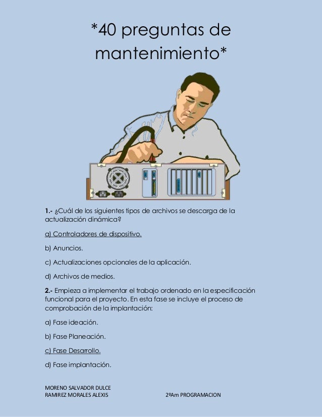 preguntas basicas net 40 preguntas basicas de mantenimiento preguntas basicas net 40 preguntas basicas de mantenimiento