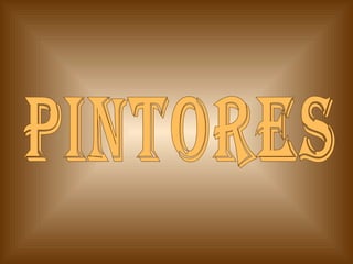 pintores 