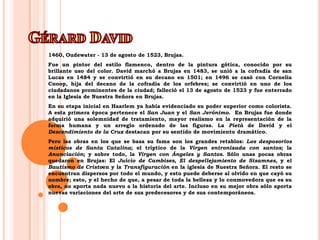 La AnunciaciónAutor: Beato AngélicoFecha:1445Características:194cm en cuadroMuseo:Museo del PradoMaterial: Pintura al TempleEstilo: Renacimiento Italiano