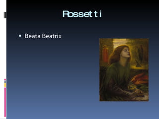 Rossetti Beata Beatrix 