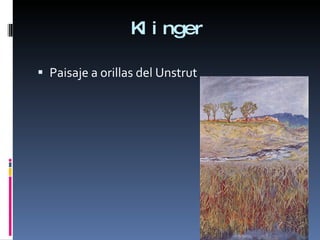 Klinger Paisaje a orillas del Unstrut 