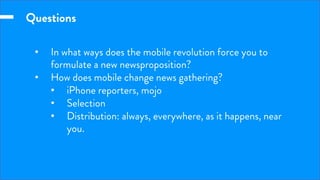 40 Questions & 12 Trends for the Future of News.