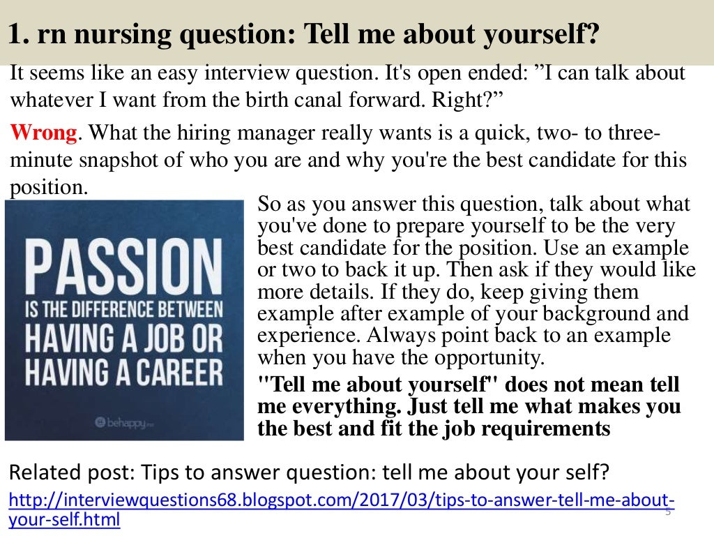 40 rn nursing interview questions and answers pdf
