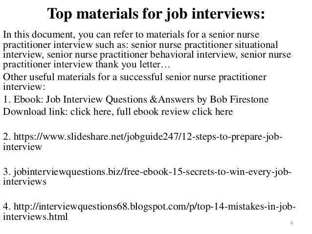 40 senior nurse practitioner interview questions and answers pdf nurse practitioner interview questions
