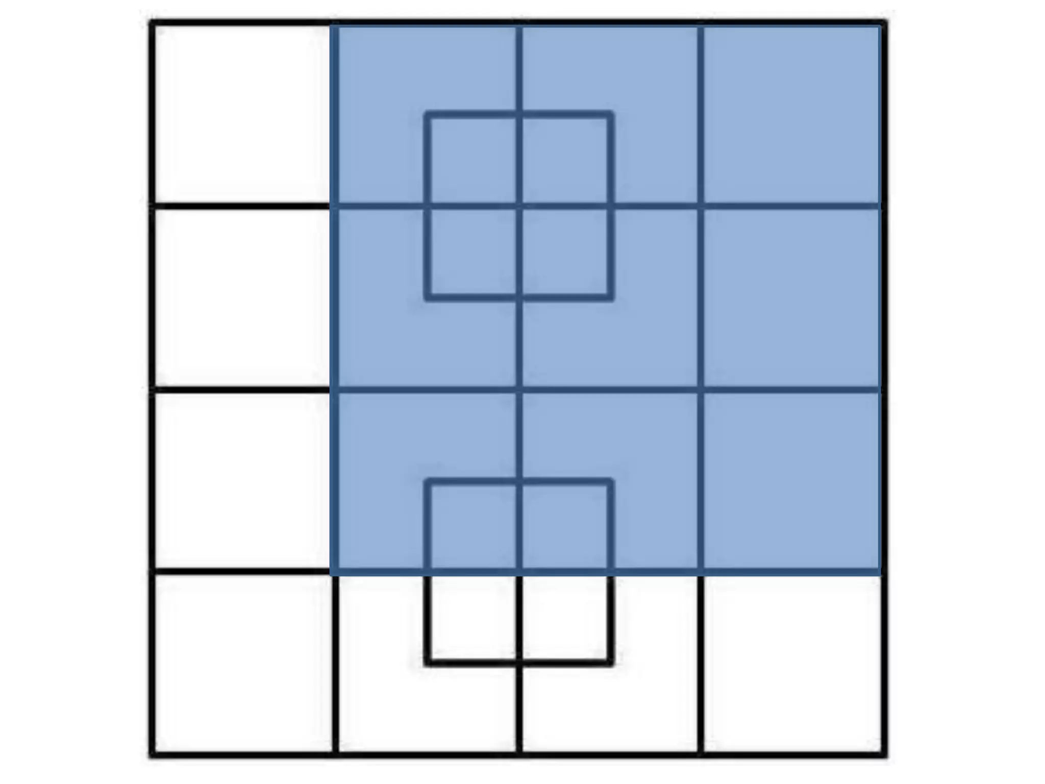 40 squares