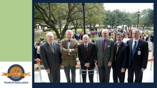 The University of Texas Medical School at Houston 40th anniversary