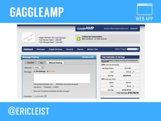 WEB APP
GAGGLEAMP
 
