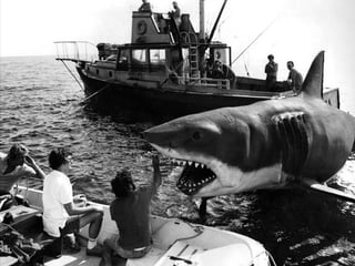 Robert Shaw, Roy Scheider, Steven Spielberg and Richard Dreyfuss
While the movie "Jaws" kept us on the edge of our seats w...