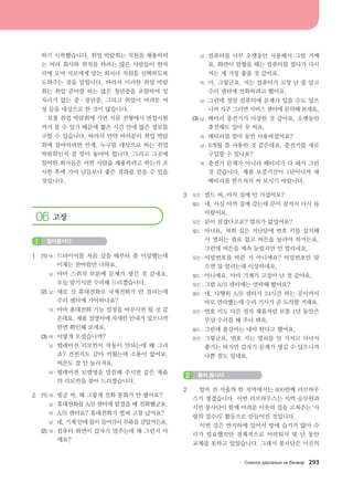 하기 시작했습니다. 취업 박람회는 직원을 채용하려
는 여러 회사와 취직을 하려는 많은 사람들이 한자
리에 모여 서로에게 맞는 회사나 직원을 선택하도록
도와주는 것을 말합니다. 따라서 이러한 취업 박람
회는 취업 준비를 하는 많은 청년층을 포함하여 일
자리가 없는 중·장년층, 그리고 취업이 어려운 여
성 등을 대상으로 한 것이 많습니다.
	    보통 취업 박람회에 가면 서류 전형에서 면접시험
까지 볼 수 있기 때문에 짧은 시간 안에 많은 정보를
구할 수 있습니다. 따라서 만약 여러분이 취업 박람
회에 참여하려면 언제, 누구를 대상으로 하는 취업
박람회인지 잘 알아 놓아야 합니다. 그리고 그곳에
참여한 회사들은 어떤 사람을 채용하려고 하는지 조
사한 후에 가야 남들보다 좋은 결과를 얻을 수 있을
것입니다.
06 고장
알아봅시다1
1	 (1)	여 : 드라이어를 처음 샀을 때부터 좀 이상했는데
이제는 찬바람만 나와요.
		 남 : 아마 스위치 부분에 문제가 생긴 것 같네요.
오늘 맡기시면 수리해 드리겠습니다.
	 (2)	남 : 새로 산 휴대전화로 국제전화가 안 걸리는데
수리 센터에 가야하나요?
		 여 : 아마 휴대전화 기능 설정을 바꾸시면 될 것 같
은데요. 제품 설명서에 자세한 안내가 있으니까
한번 확인해 보세요.
	 (3)	여 : 어떻게 오셨습니까?
		 남 : 텔레비전 리모컨이 작동이 안되는데 왜 그러
죠? 건전지도 갈아 끼웠는데 소용이 없어요.
버튼도 잘 안 눌러져요.
		 여 : 텔레비전 모델명을 말씀해 주시면 같은 제품
의 리모컨을 찾아 드리겠습니다.
2	 (1)	여 : 빌궁 씨, 왜 그렇게 전화 통화가 안 됐어요?
		 남 : 휴대전화를 A/S 센터에 맡겼을 때 전화했군요.
		 여 : A/S 센터요? 휴대전화가 벌써 고장 났어요?
		 남 : 네, 기계 안에 물이 들어가서 부품을 갈았거든요.
	 (2)	여 : 컴퓨터 화면이 갑자기 멈추는데 왜 그런지 아
세요?
		 남 : 컴퓨터를 너무 오랫동안 사용해서 그럴 거예
요. 화면이 멈췄을 때는 컴퓨터를 껐다가 다시
켜는 게 가장 좋을 것 같아요.
		 여 : 아, 그렇군요. 저는 컴퓨터가 고장 난 줄 알고
수리 센터에 전화하려고 했어요.
		 남 : 그런데 정말 컴퓨터에 문제가 있을 수도 있으
니까 자주 그러면 서비스 센터에 문의해 보세요.
	 (3)	남 : 배터리 충전기가 이상한 것 같아요. 오랫동안
충전해도 얼마 못 써요.
		 여 : 배터리를 얼마 동안 사용하셨어요?
		 남 : 8개월 쯤 사용한 것 같은데요. 충전기를 새로
구입할 수 있나요?
  		 여 : 충전기 문제가 아니라 배터리가 다 돼서 그런
것 같습니다. 제품 보증기간이 1년이니까 새
배터리를 받으셔서 써 보시기 바랍니다.
3	 유진 : 벌드 씨, 아직 집에 안 가셨어요?
	 벌드 : 네. 사실 아까 집에 갔는데 문이 잠겨서 다시 돌
아왔어요.
	 유진 : 문이 잠겼다고요? 열쇠가 없었어요?
	 벌드 : 아니요, 저희 집은 지난달에 번호 키를 설치해
서 열쇠는 필요 없고 버튼을 눌러야 하거든요.
그런데 버튼을 계속 눌렀지만 안 열리네요.
	 유진 : 비밀번호를 바꾼 거 아니에요? 비밀번호만 맞
으면 잘 열리는데 이상하네요.
	 벌드 : 아니에요. 아마 기계가 고장이 난 것 같아요.  
	 유진 : 그럼 A/S 센터에는 연락해 봤어요?
	 벌드 : 네, 다행히 A/S 센터가 24시간 하는 곳이어서
바로 연락했는데 수리 기사가 곧 도착할 거래요.
	 유진 : 번호 키도 다른 전자 제품처럼 보통 1년 동안은
무상 수리를 해 주나 봐요.
	 벌드 : 그런데 출장비는 내야 한다고 했어요.
	 유진 : 그렇군요. 번호 키는 열쇠를 안 가지고 다녀서
좋기는 하지만 갑자기 문제가 생길 수 있으니까
나쁜 점도 있네요.
들어 봅시다2
2	    얼마 전 서울의 한 지역에서는 400번째 러브하우
스가 생겼습니다. 이번 러브하우스는 지역 공무원과
시민 봉사단이 함께 어려운 이웃의 집을 고쳐주는 ‘사
랑의 집수리’ 활동으로 만들어진 것입니다.
	    이번 집은 반지하에 있어서 방에 습기가 많아 수
리가 필요했지만 경제적으로 어려워서 몇 년 동안
교체를 못하고 있었습니다. 그래서 봉사단은 이곳의
Vkyvkh ;gvuglsy th dnx.tj 293
����������� 4_��(��) 2�_2�.indb 293 2013-10-02 �� 3:37:46
 