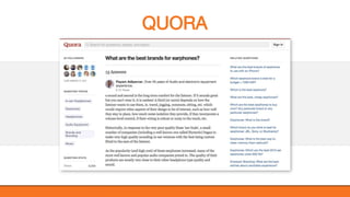 @KatWarboys | #GrowWithHubSpot | @HubSpot
QUORA
 