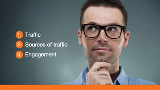 @KatWarboys | #GrowWithHubSpot | @HubSpot
1. Traffic
2.
3. Engagement
Sources of traffic
 