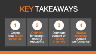 @KatWarboys | #GrowWithHubSpot | @HubSpot
KEY TAKEAWAYS
3
Distribute
content on
multiple
channels
4
Always
measure
content
performance
1
Create
ideal buyer
personas
2
Optimise
for search,
reach &
readability
 